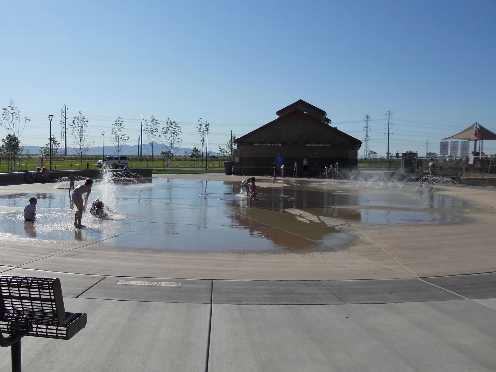 Splash Pad NSL Regional Park